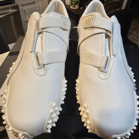 Puma Mostro Leather Frosted Ivory 402273-02 Mens Size 10.5 (10) Shoes Sneakers - Picture 4 of 15